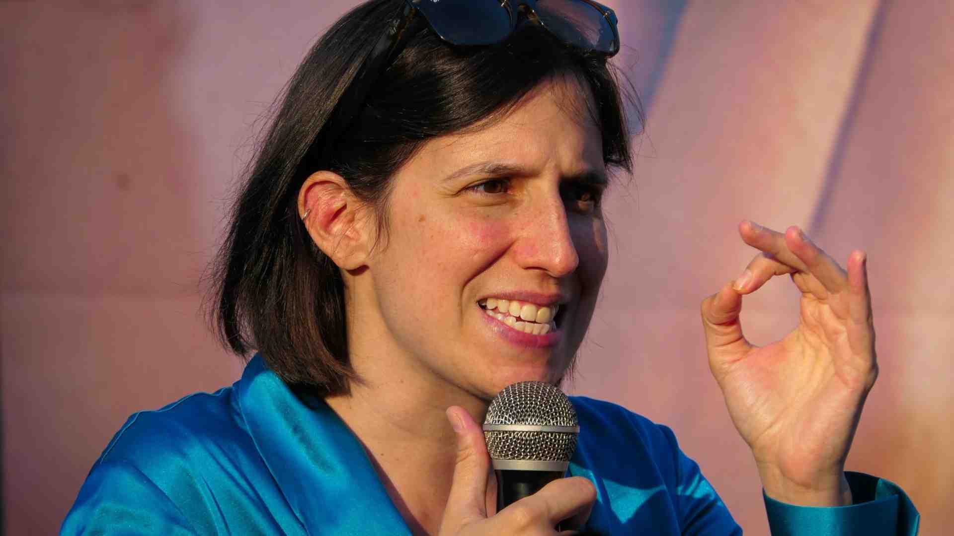Immagine di Ritratto di Elly Schlein, di Luigi Zanda