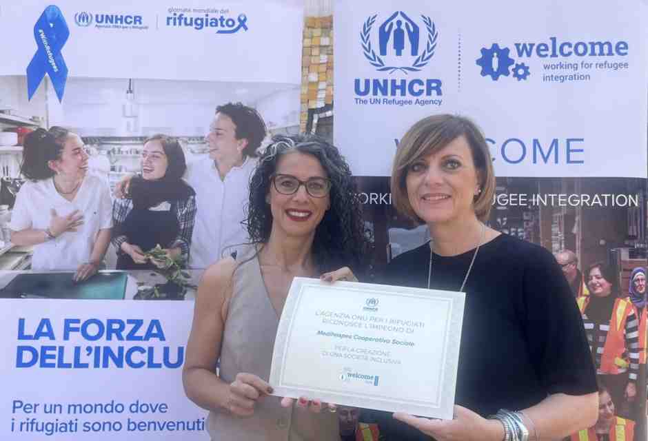Accoglienza, premiata la Medihospes dall’Unhcr. Da Nord a Sud d’Italia un grande impegno per i più fragili