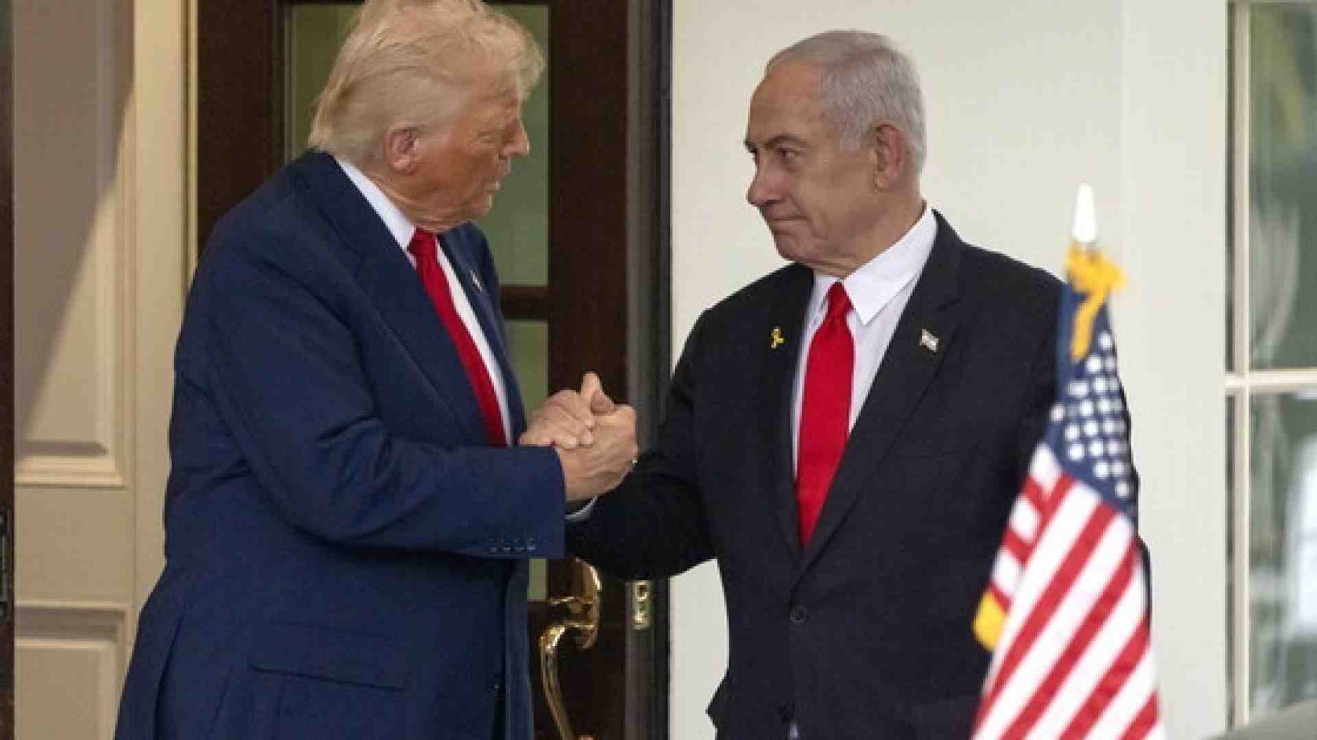 Immagine di Come è fatto "il nuovo medio oriente". Le visioni di Netanayhu e Trump
