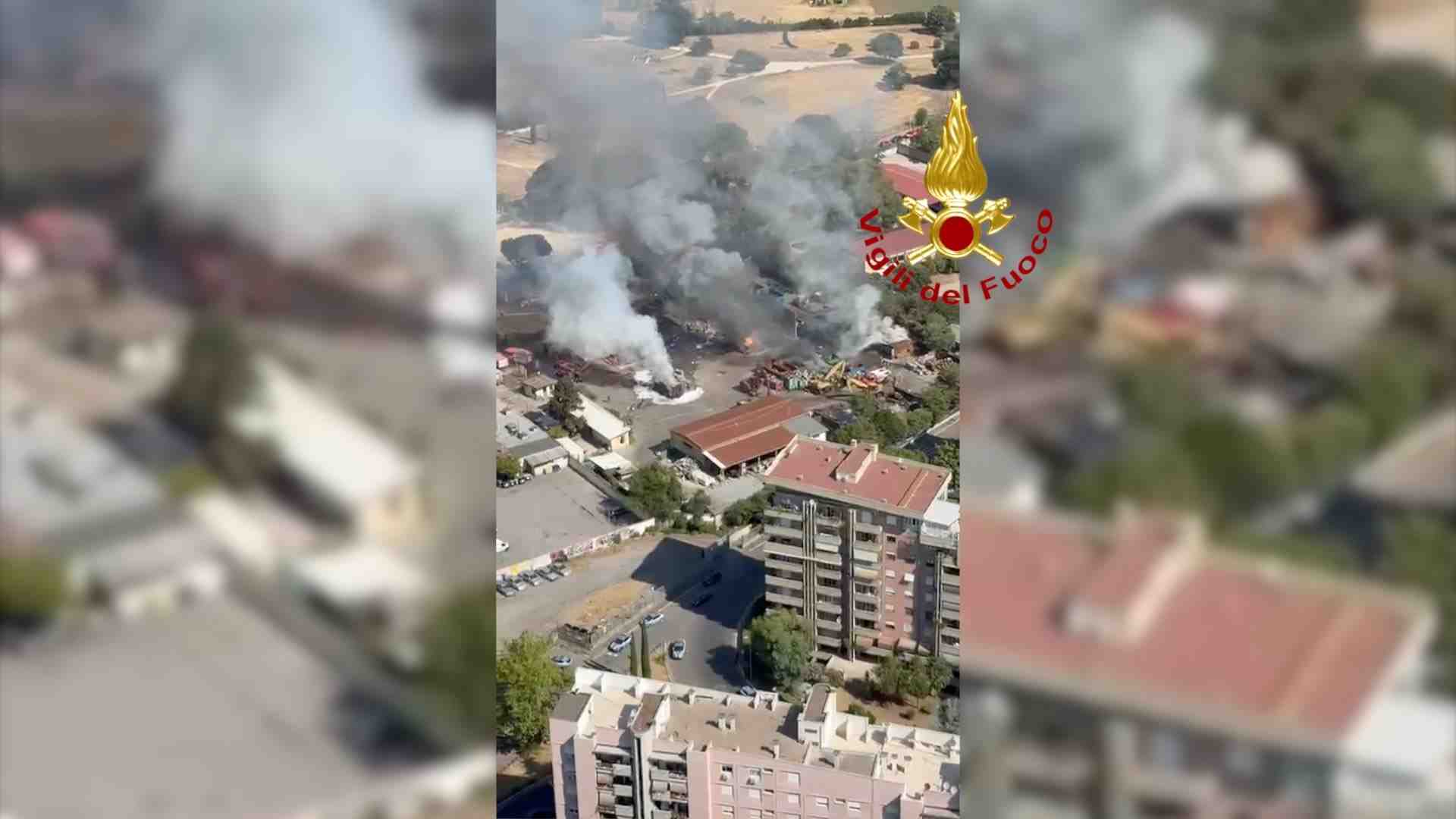 Immagine di È morto il ferito più grave del rogo di via Gordiani
