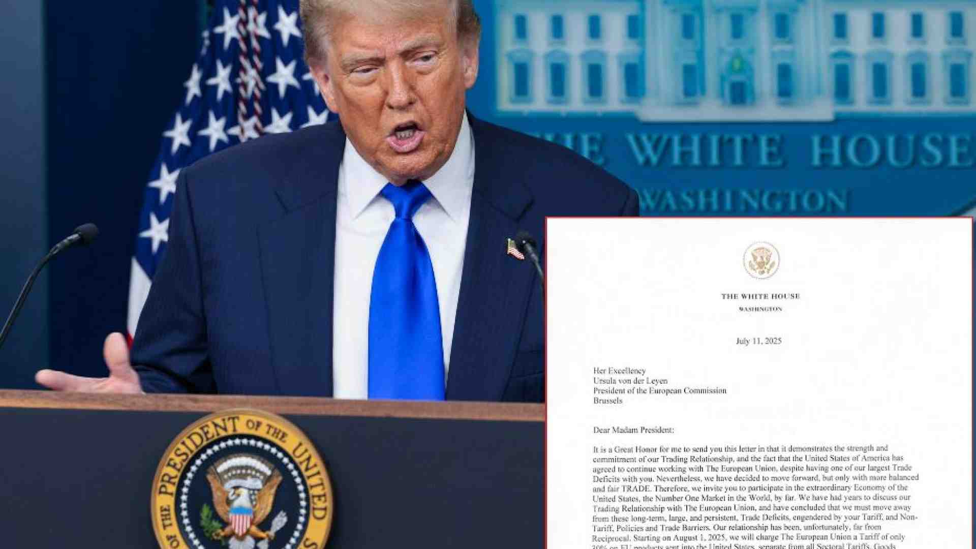 Immagine di La stangata di Trump all'Europa: «Dazi al 30%». Cosa succede adesso