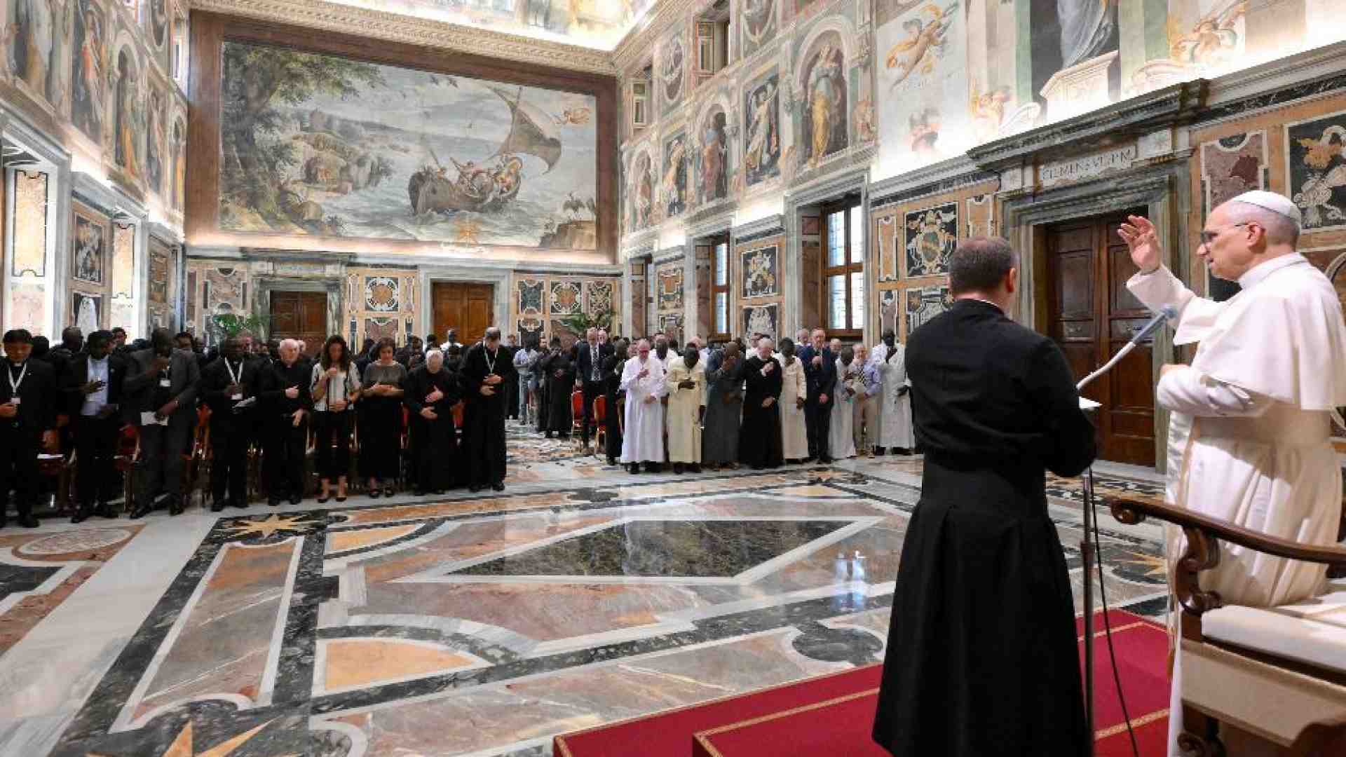 Immagine di Il Papa ai saveriani: siate contagiati dalla gioia del Vangelo
