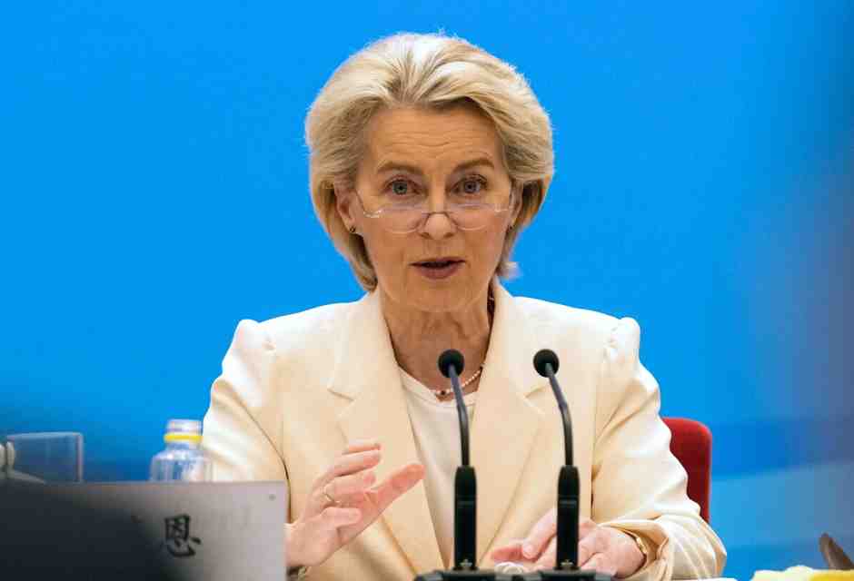 <span style="color: rgb(46, 45, 45); font-size: 12px;">Ursula von der Leyen (foto ANSA)</span>