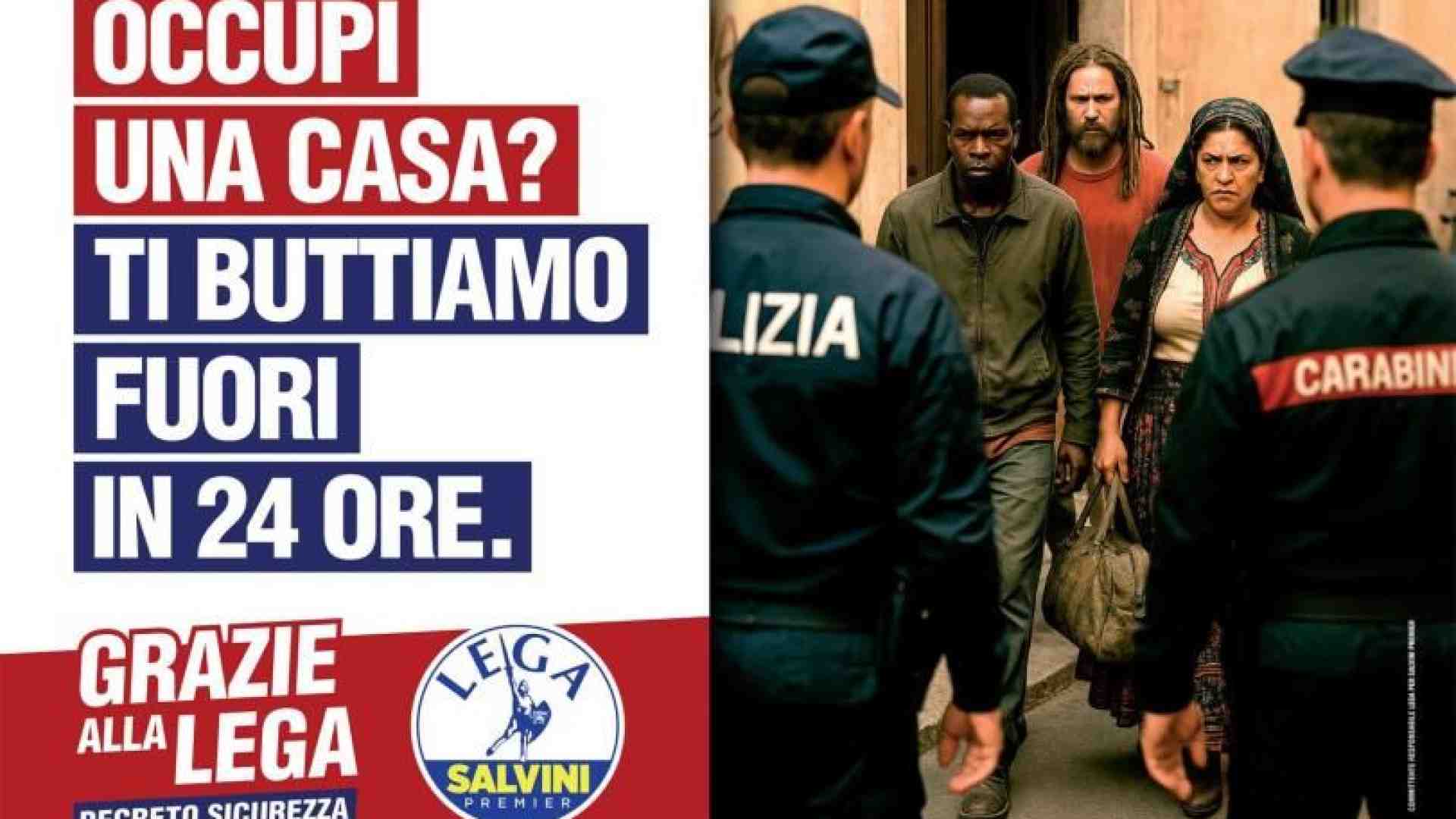 Immagine di Perché Roma ha fatto rimuovere questi manifesti della Lega