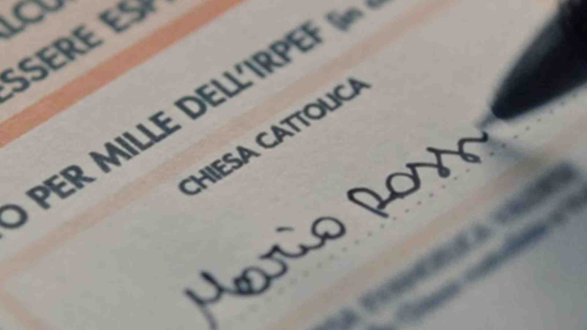 Immagine di Due firme che pesano: 8xmille e 5xmille