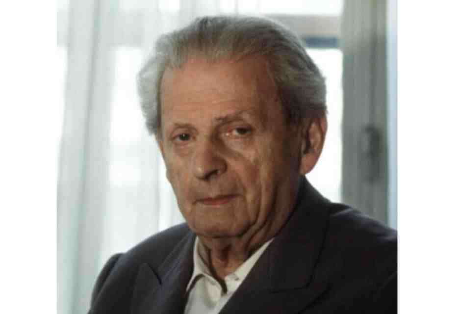 Emmanuel Levinas (foto Olycom)
