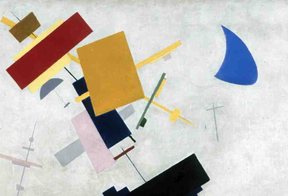 Kazimir Malevich, "Suprematismo", 1915