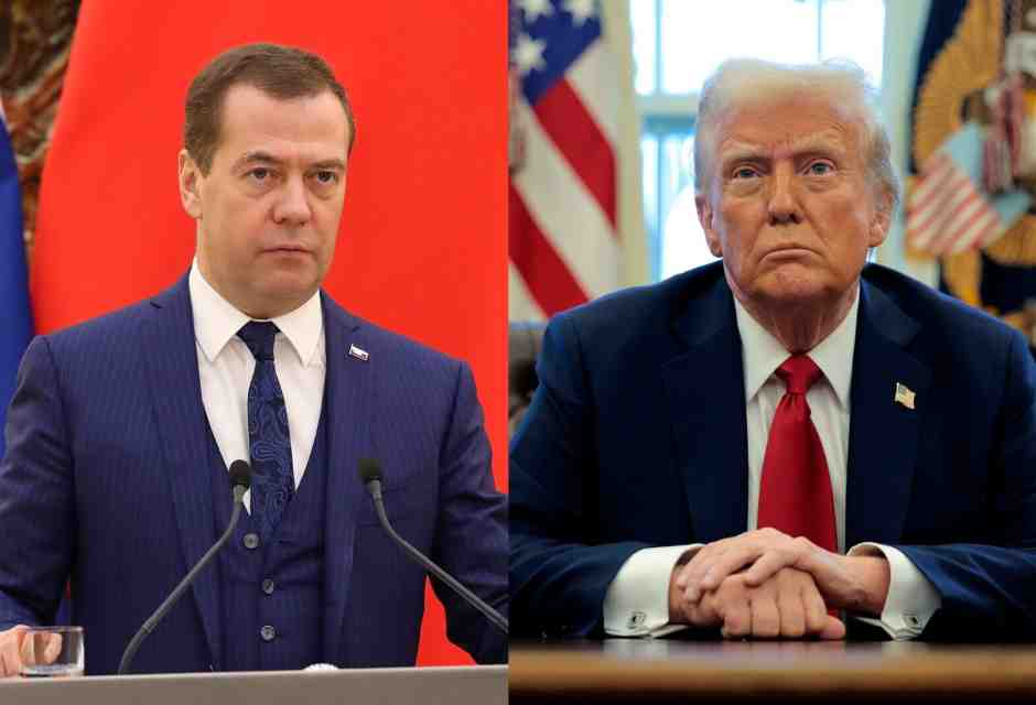 La lotta nel fango dei social fra Trump e Medvedev