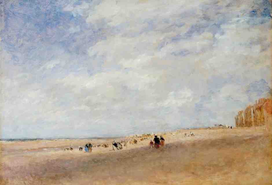 David Cox &ndash; Rhyl Sands, c 1854<br />