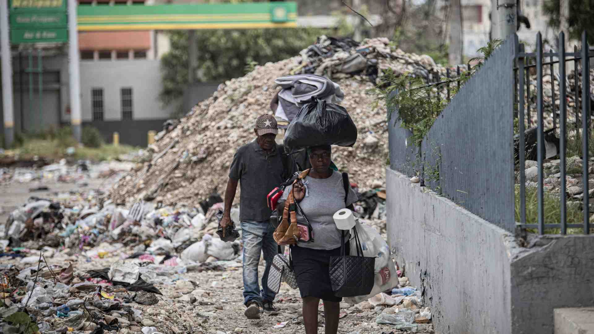 Immagine di La fuga degli haitiani sulle montagne per continuare a vivere