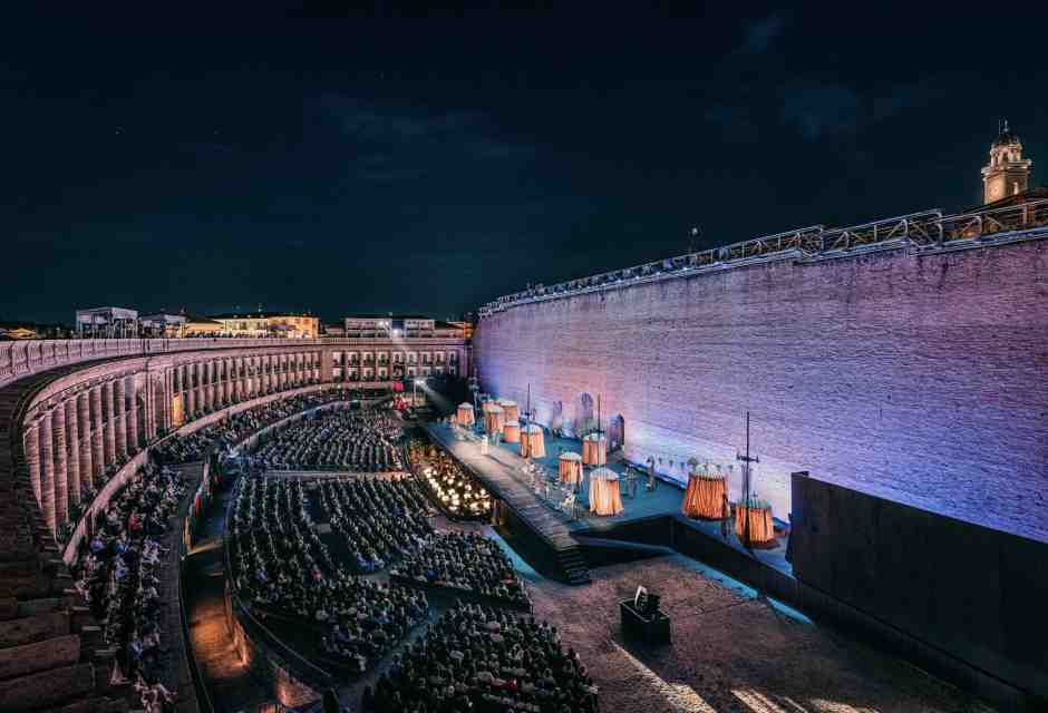 Macerata Opera Festival - Sferisterio (foto via Facebook)&nbsp;<br />