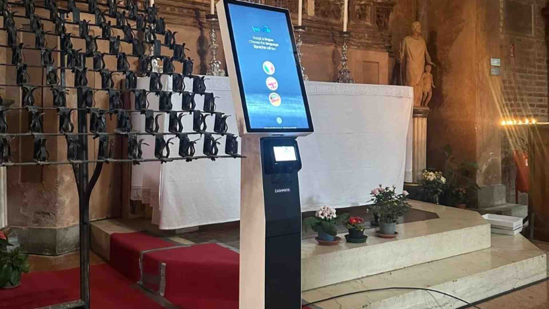 Immagine di In cento parrocchie italiane arriva il Pos per le offerte digitali