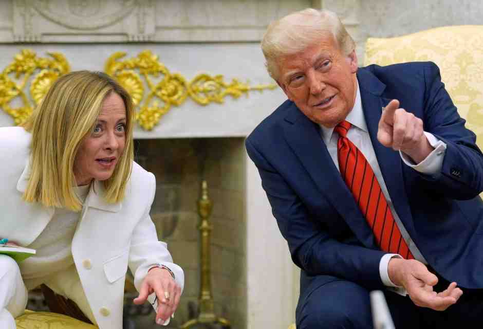 Trump ha chiesto a Meloni di organizzare l'incontro con Putin lunedì a Roma