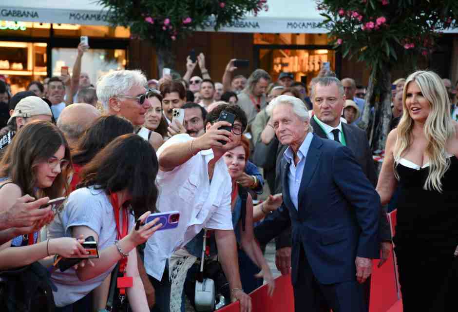 Quest&rsquo;anno, il divo dei festival nazionali fra cui quello di Taormina &egrave; stato Michael Douglas (foto Ansa)&nbsp;<br />
