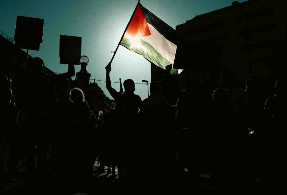&nbsp;Barcellona, manifestazione per la Palestina (GettyImages)