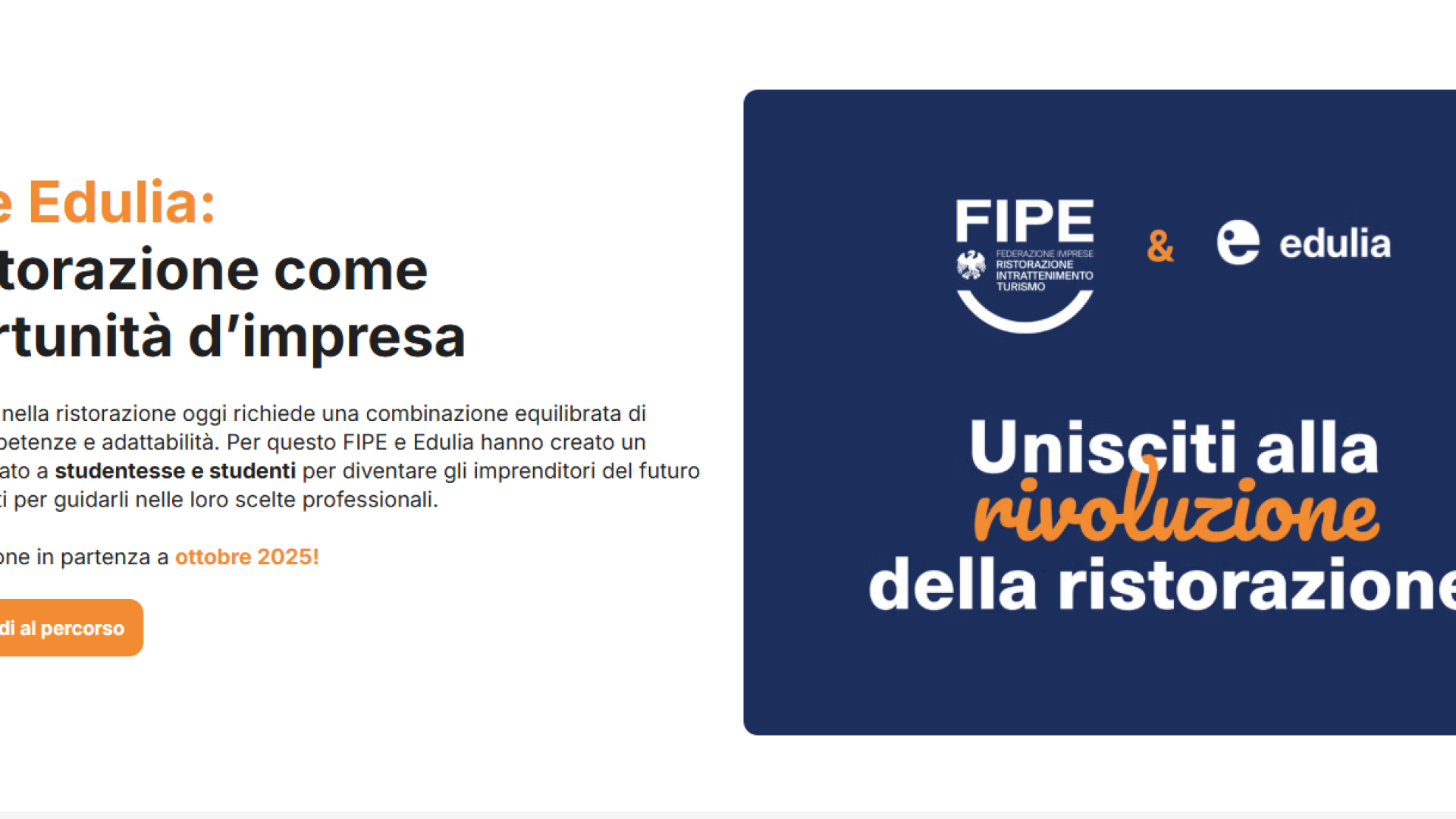 Immagine di La ristorazione come opportunità d'impresa