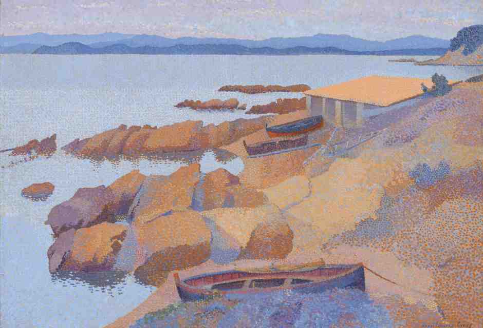 Henri-Edmond Cross, "Costa vicino ad Antibes"