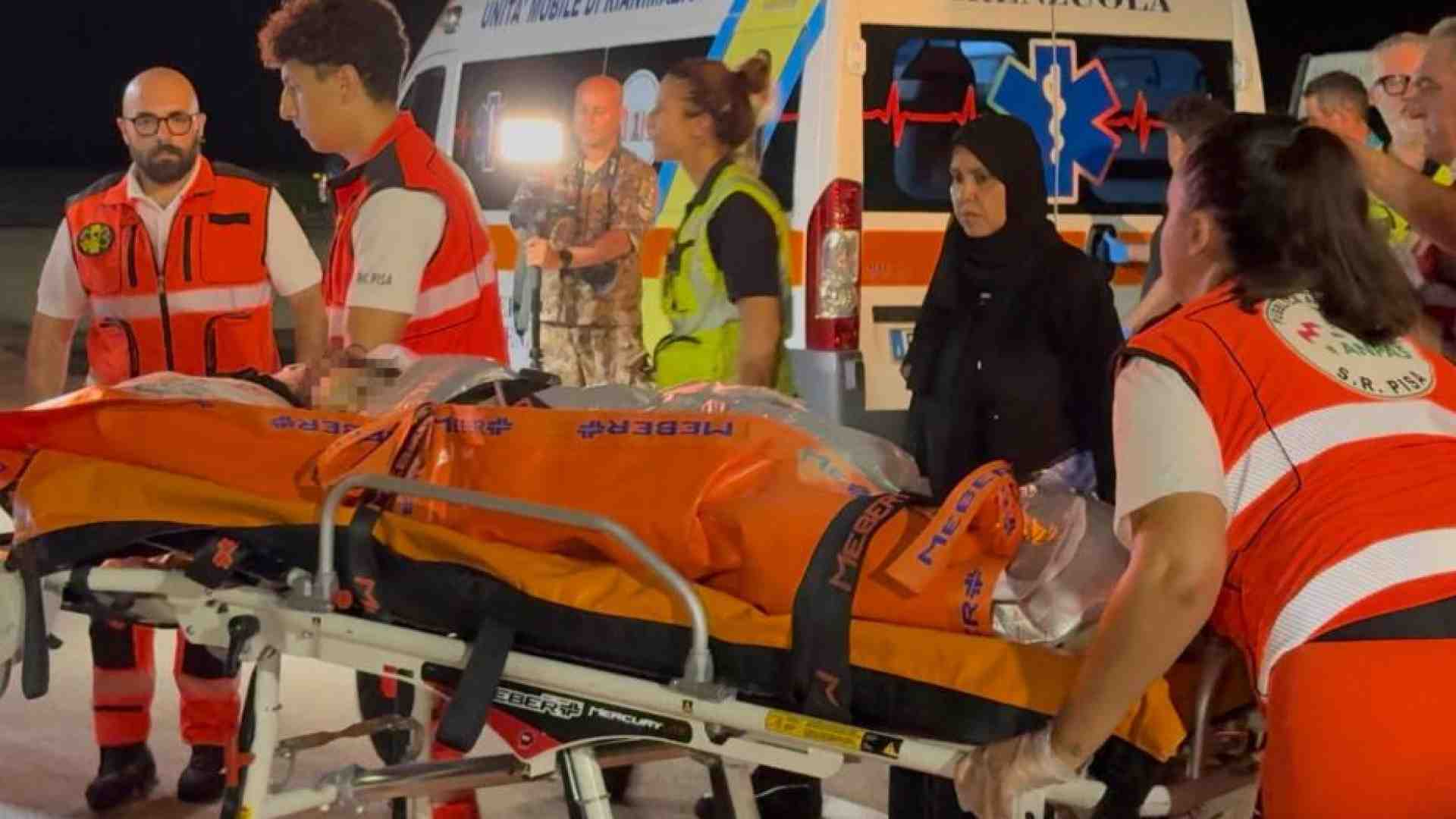 Immagine di Marah, la ragazza di Gaza debilitata dalla fame che è morta a Pisa