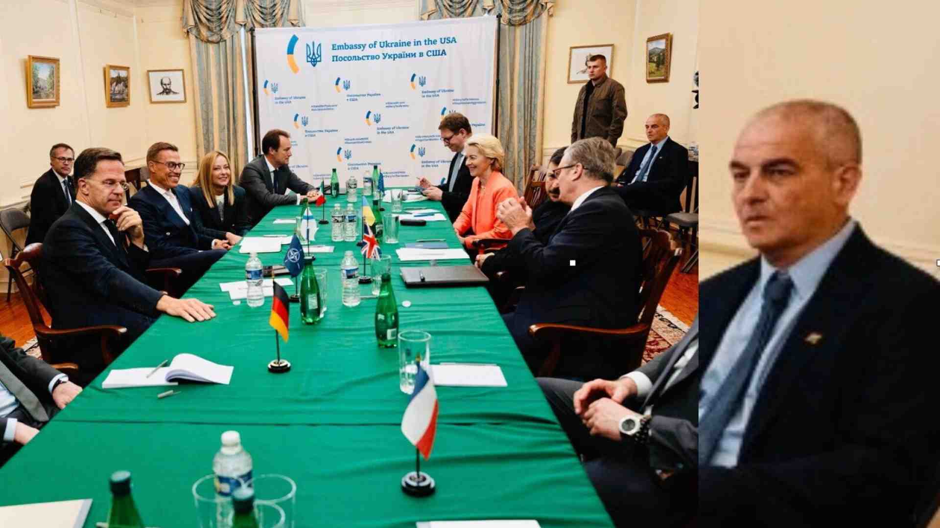 Immagine di Il diario di Fazzolari a Washington con Meloni: "Mosca potrebbe non rispettare gli accordi"