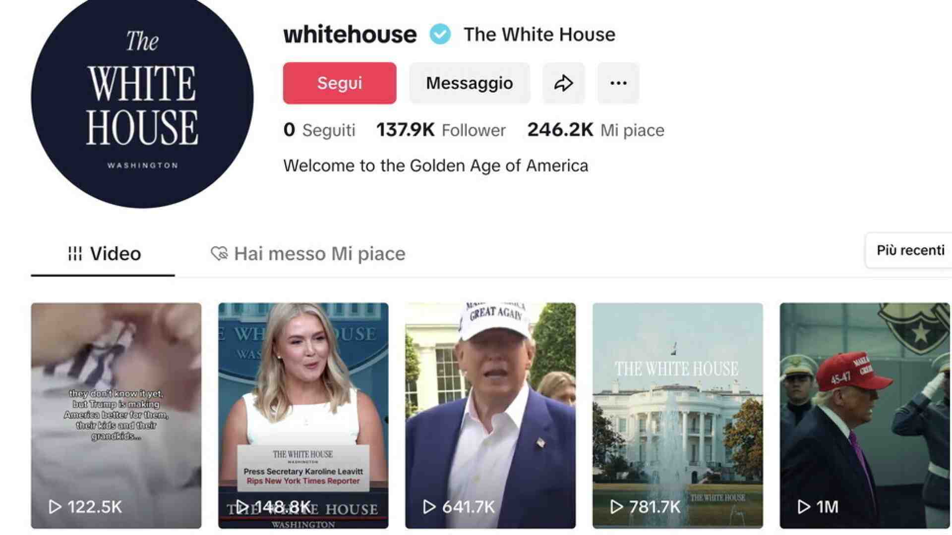Immagine di Trump lancia l'account della Casa Bianca su TikTok. Tutti i ripensamenti al ban dell'app