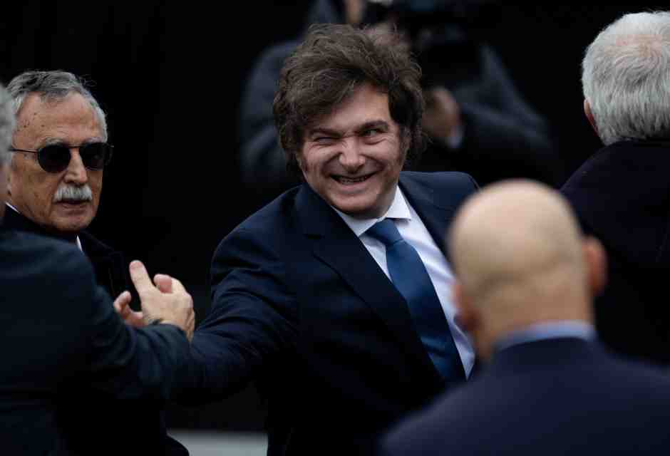 Javier Milei (Tomas Cuesta/Getty Images) <br />