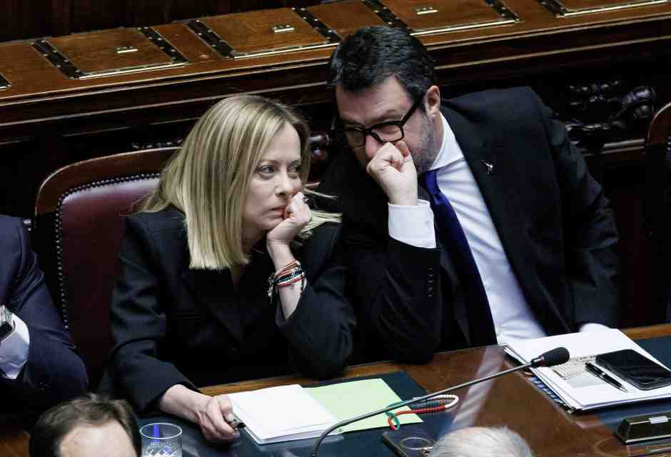 Ma Salvini dimentica tutti i “tàcches al tram” che s’è preso da Meloni