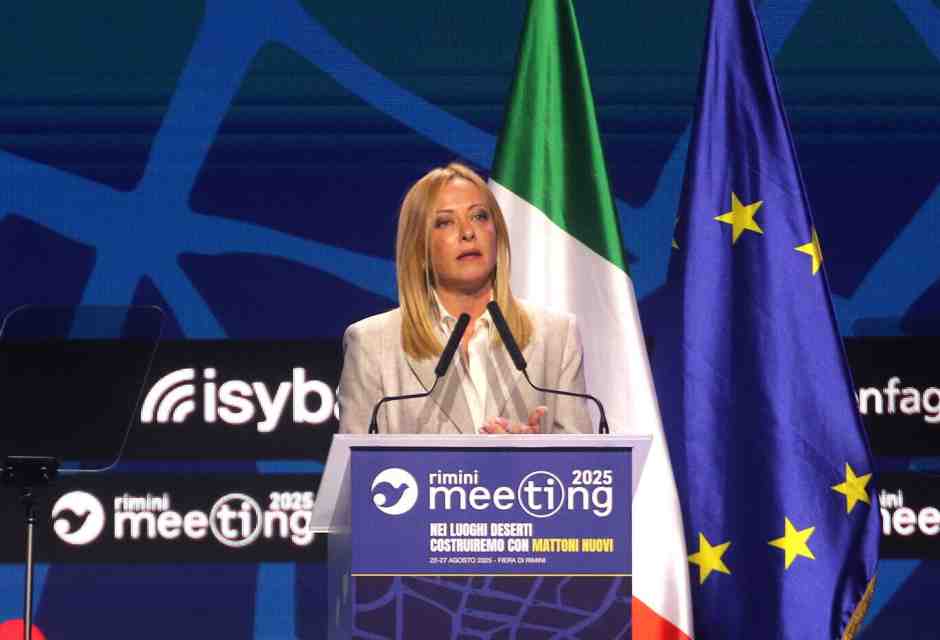 Giorgia Meloni (foto LaPresse)
