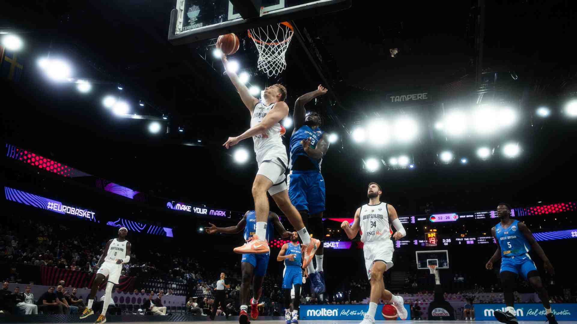 Immagine di L'avvio debordante della Germania agli Europei di basket