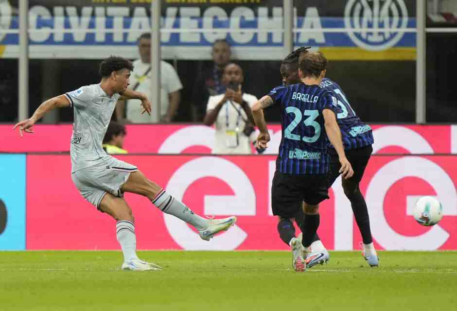 &nbsp;Il gol di Arthur Atta contro l'Inter nella seconda giornata di Serie A (foto LaPresse)<br />