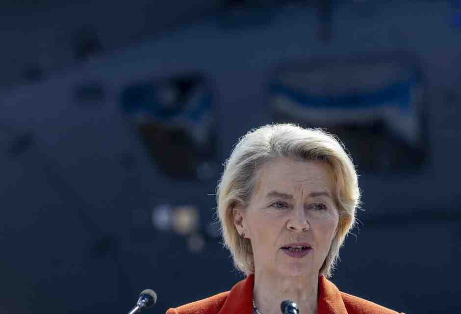 Ursula von der Leyen (LaPresse)
