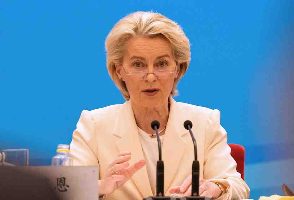Ursula von der leyen (LaPresse)