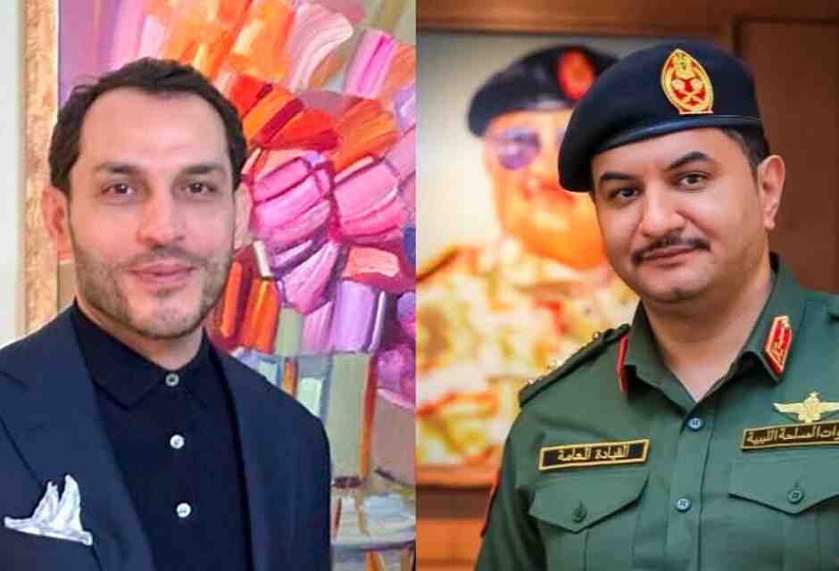 Ibrahim Dabaiba e Saddam Haftar