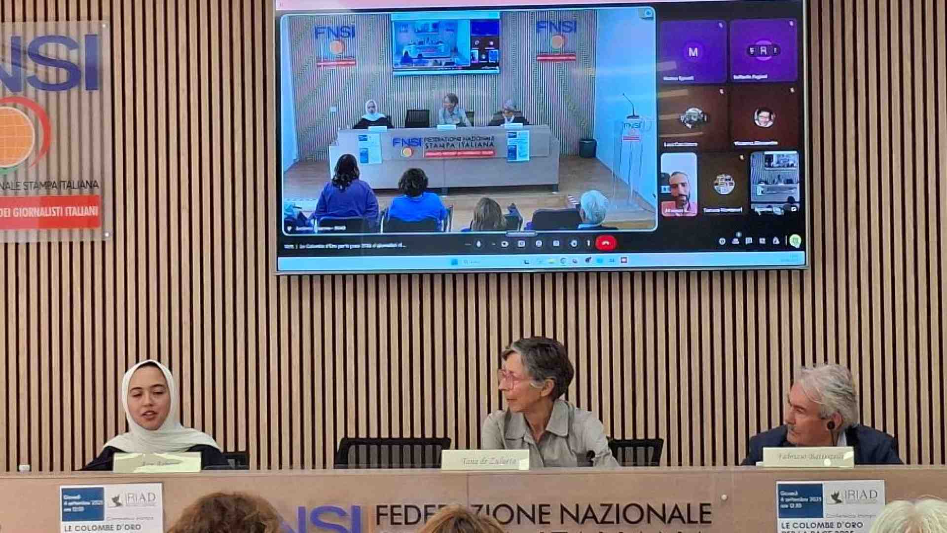 Immagine di A tre giovani di Gaza il premio Colomba d'oro per la pace