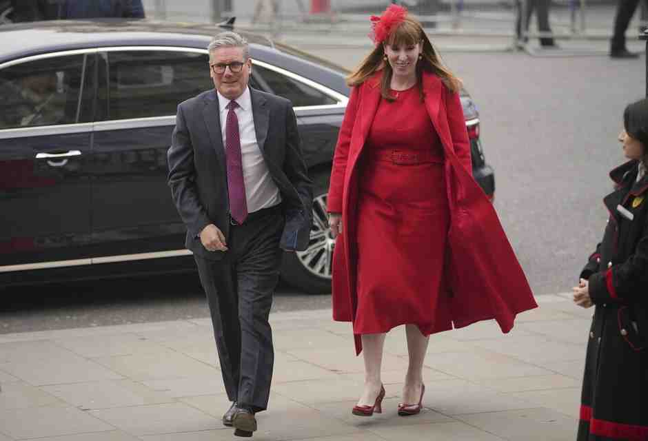 Keir Starmer e Angela Rayner (LaPresse)
