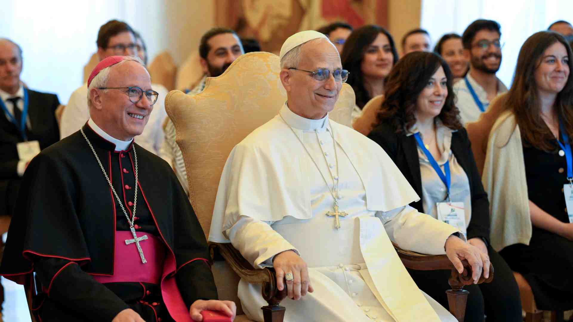 Immagine di Leone XIV ai giovani: c'è chi ha interesse a perpetuare i conflitti