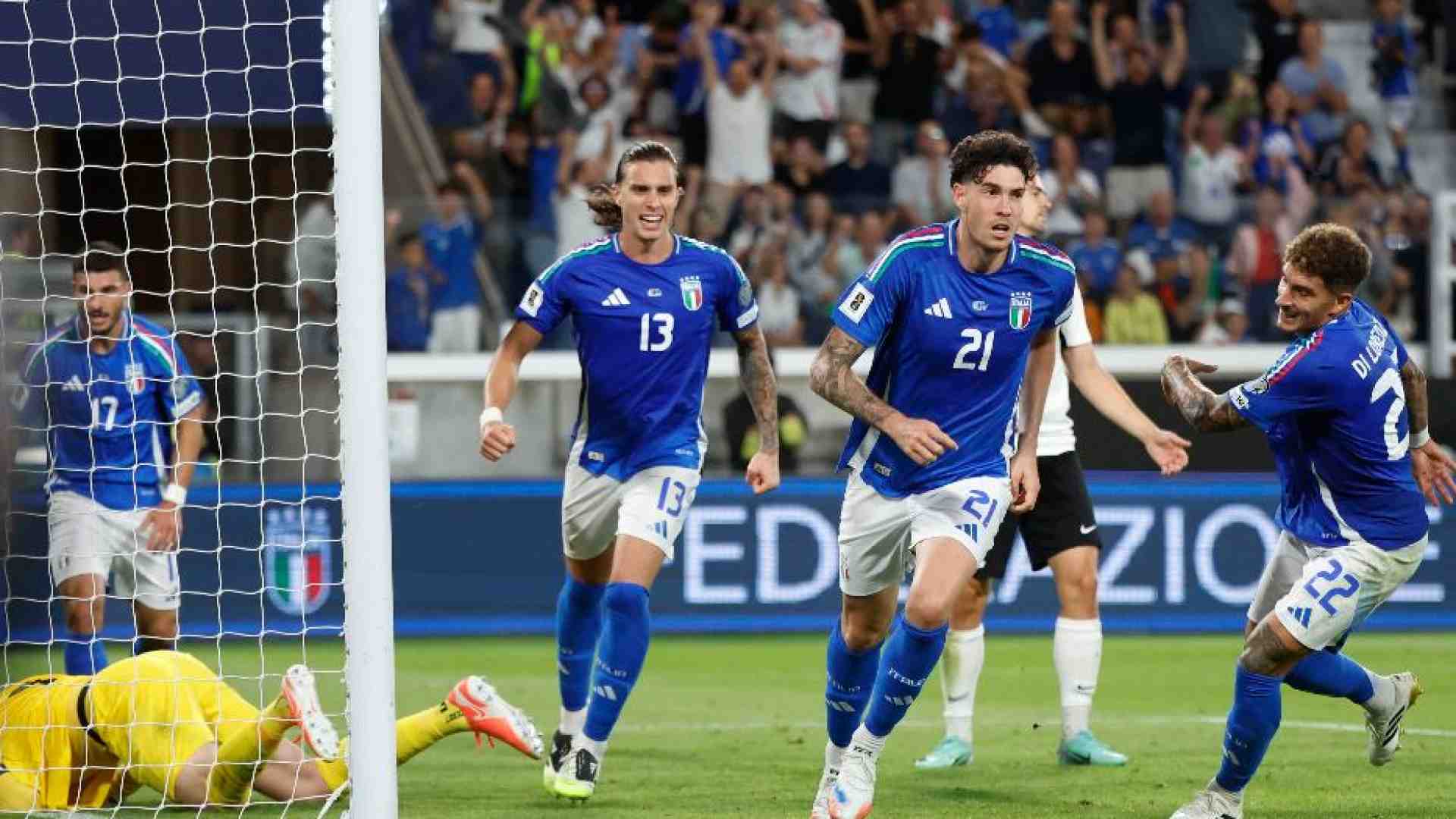 Immagine di Cinque gol all'Estonia: Ringhio parte a tutta