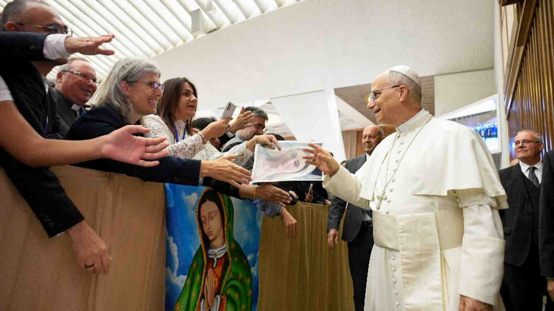 Immagine di Leone XIV: Maria abbatte i muri e aiuta l’umanità a vivere in pace