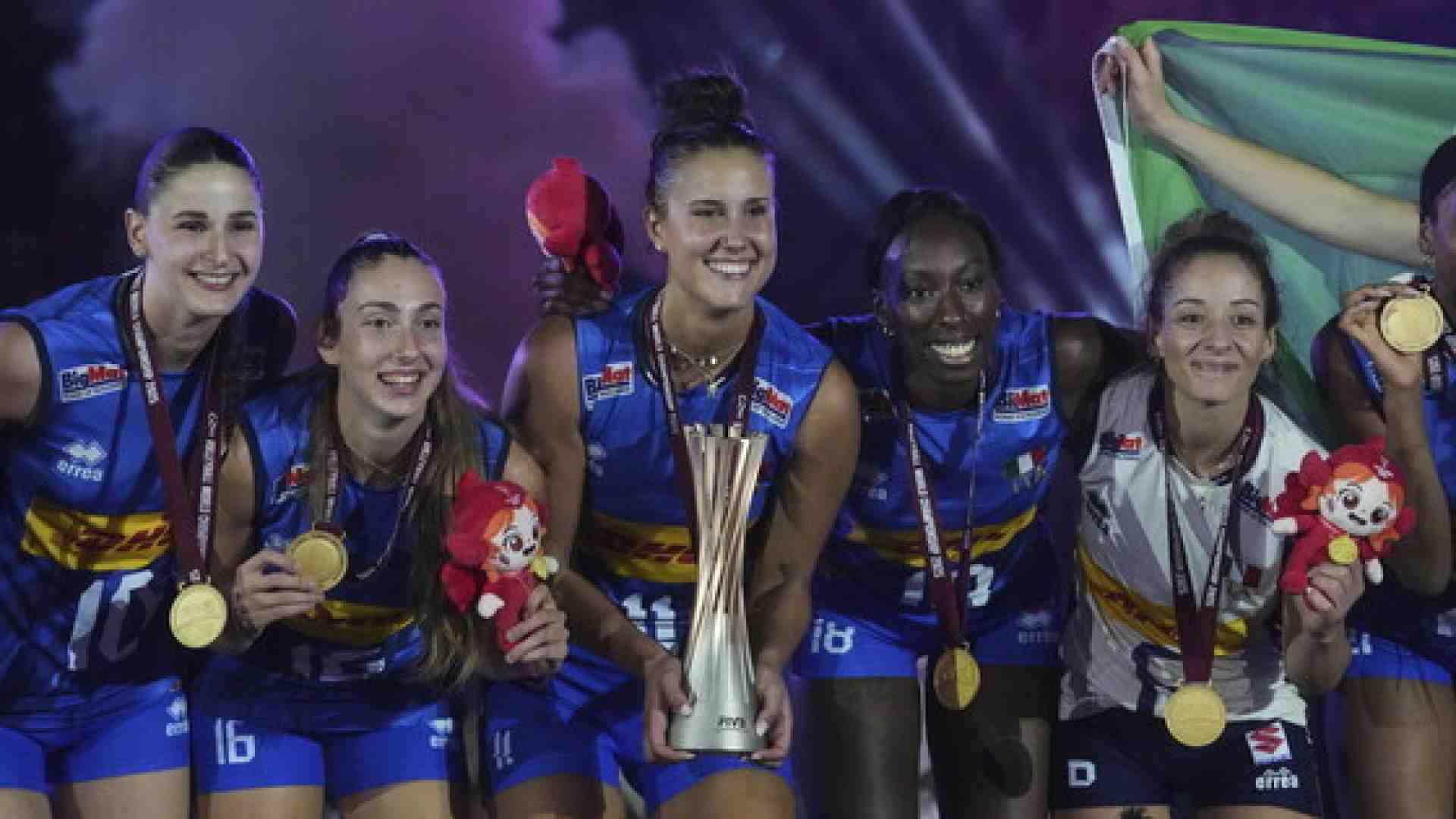 Immagine di L'Italia del volley femminile è campione del mondo