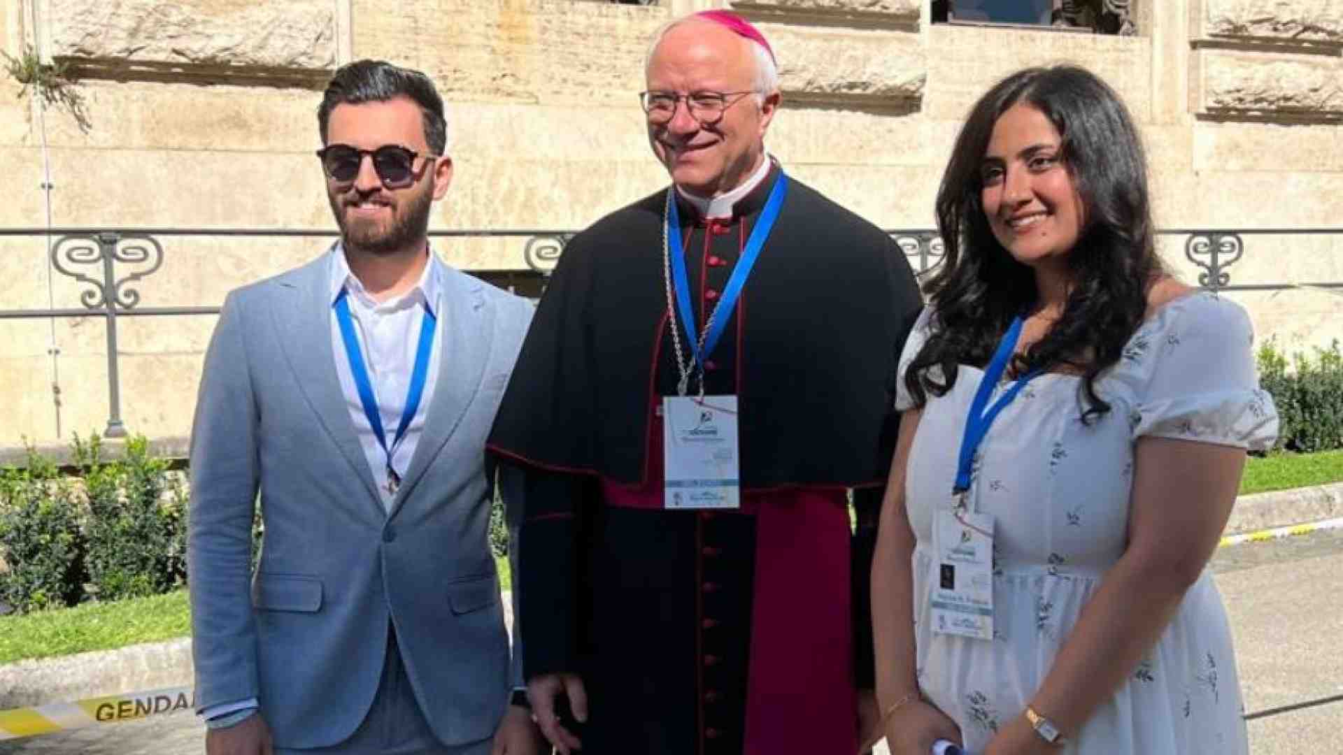 Immagine di Baturi: «Il compito che il Papa ci affida è costruire la pace»