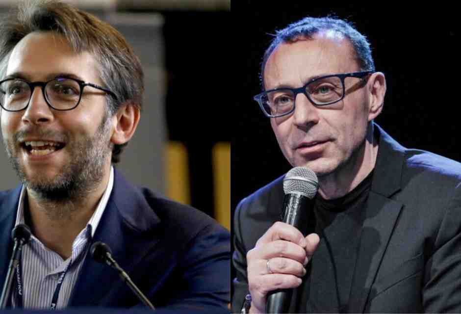 Pierfrancesco Maran e Stefano Esposito (foto Ansa)