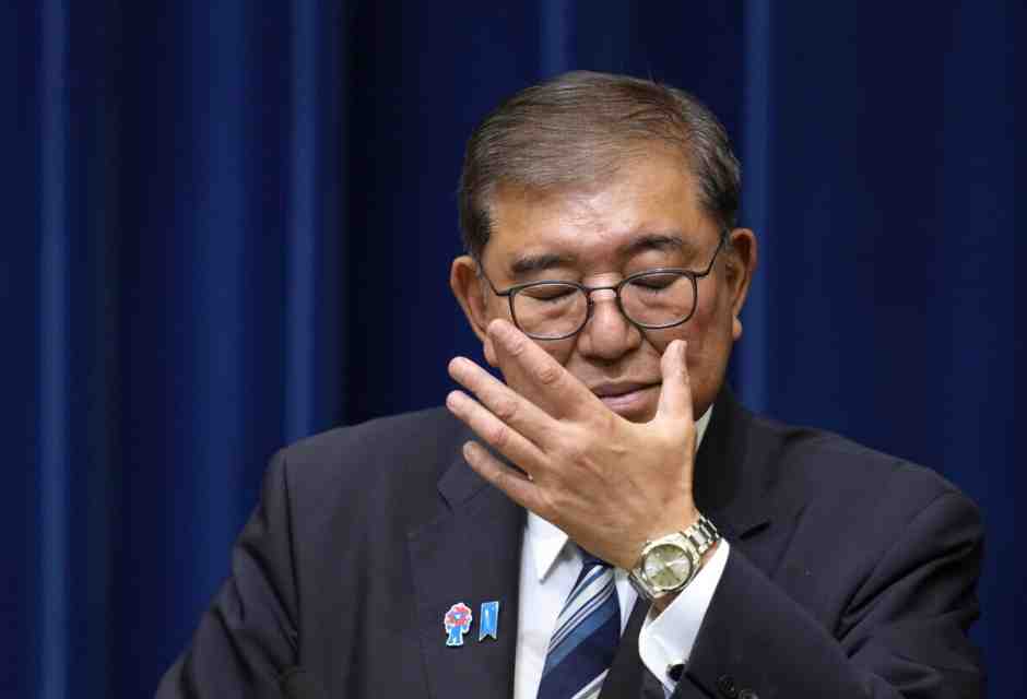 Shigeru Ishiba (foto Epa, via Ansa)&nbsp;<br />