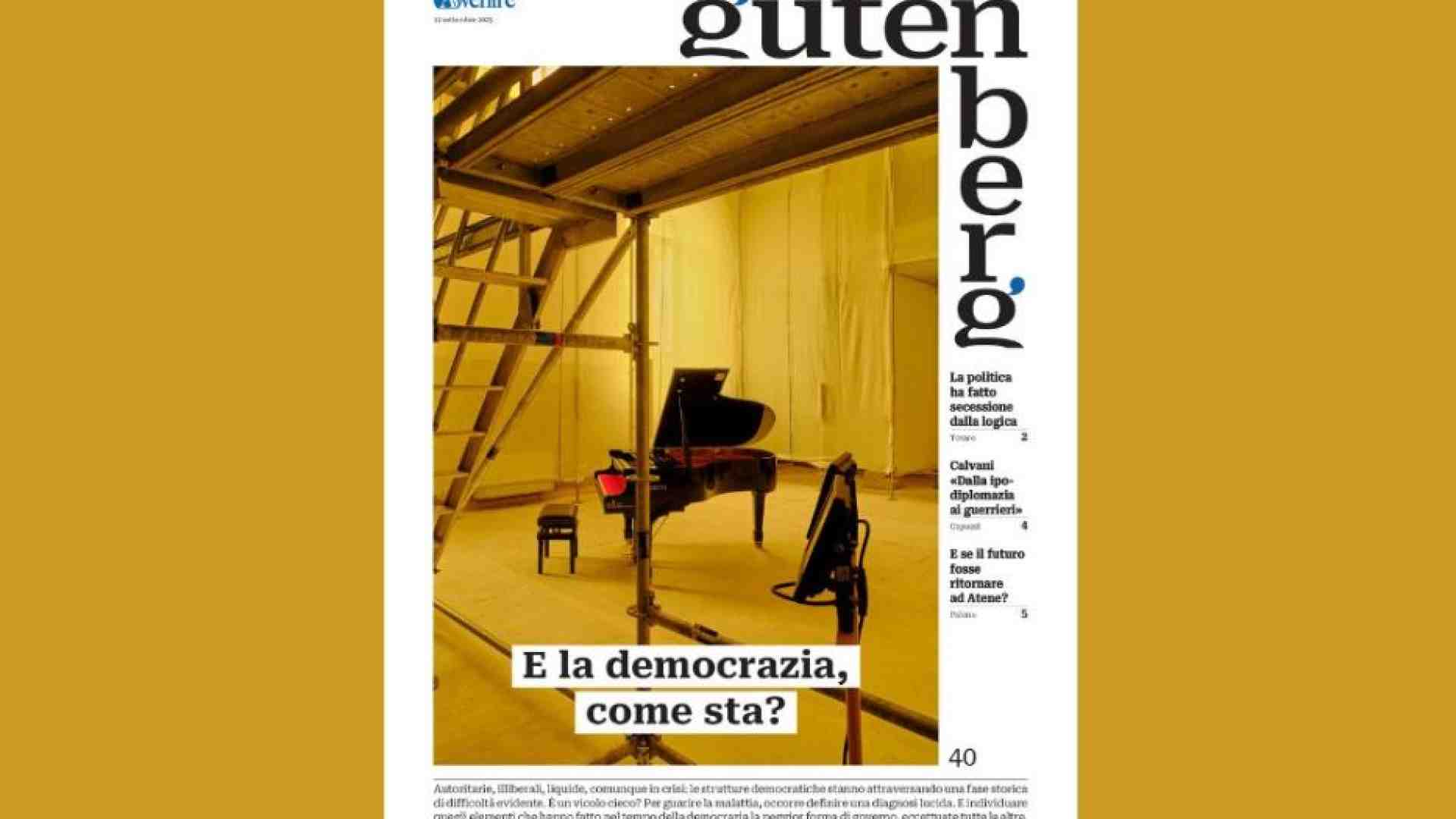 Immagine di E la democrazia, come sta? È la domanda di "Gutenberg" del 12 settembre
