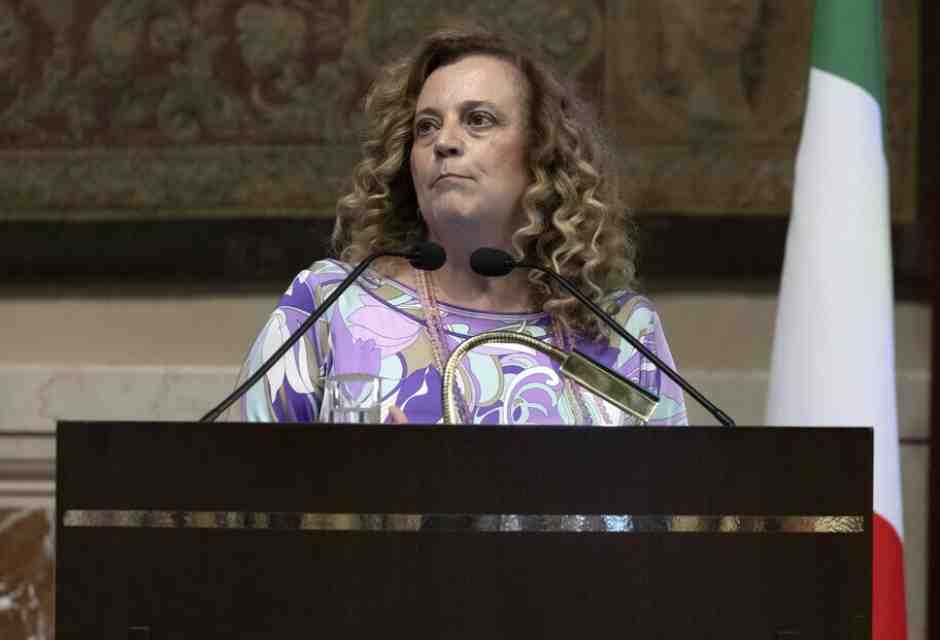 Giovanna Iannantuoni, presidente uscente della Crui (foto Ansa)