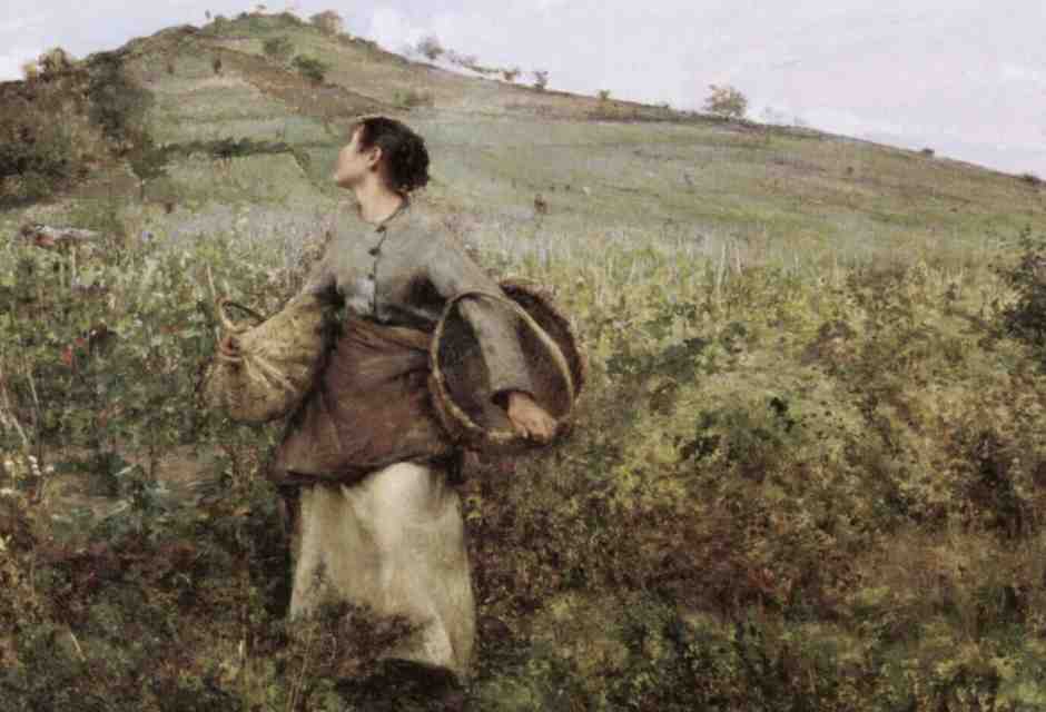 Jules Bastien-Lepage, "Tempo di vendemmia", 1877