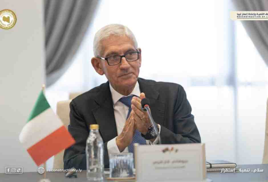 Giovanni Caravelli gioved&igrave; a Bengasi&nbsp;