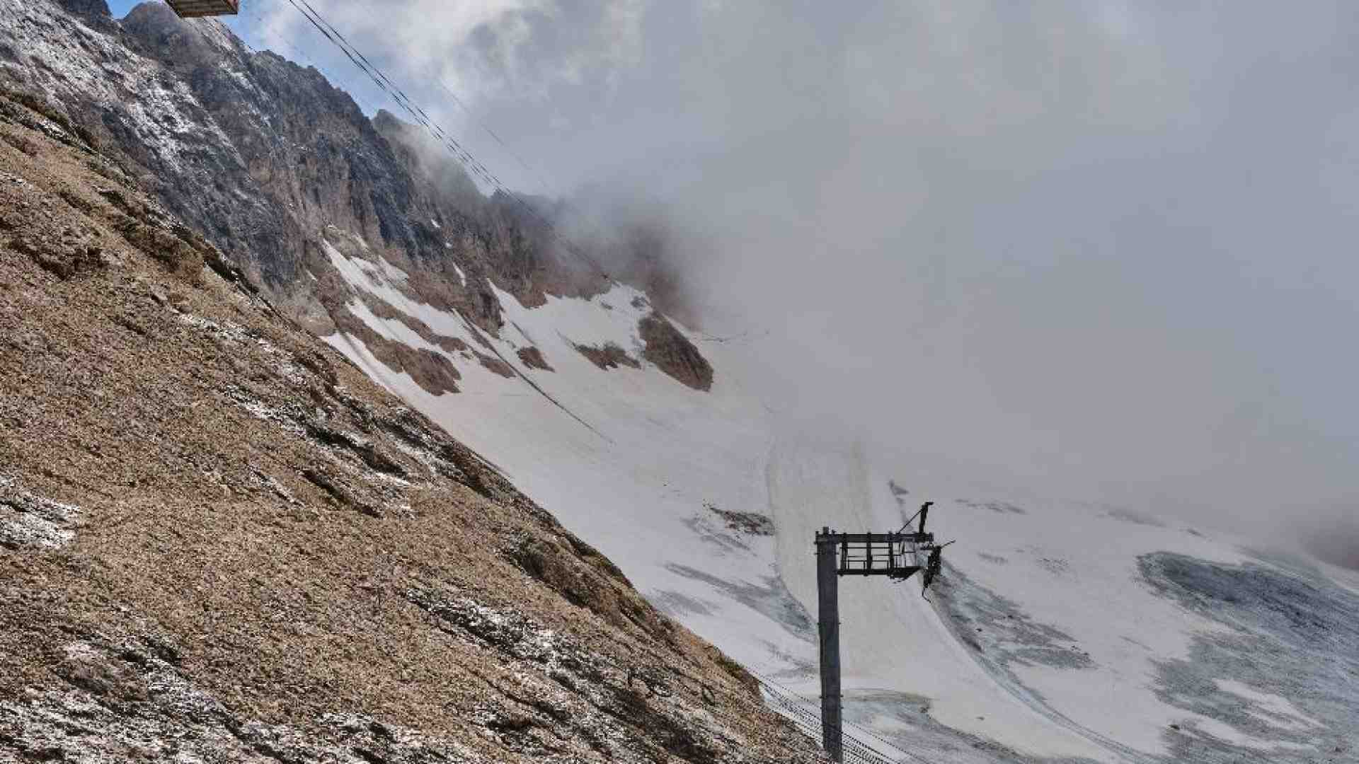 Immagine di Le Alpi senza ghiacciai. Quello sulla Marmolada entro il 2050 non ci sarà più