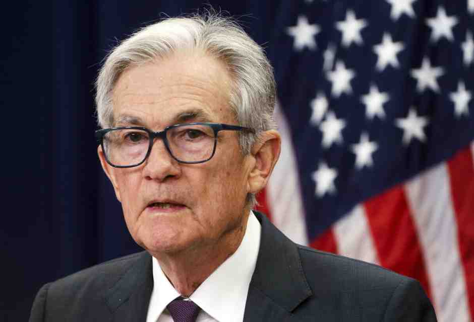 Il presidente della Federal Reserve Jerome Powell (Ansa)&nbsp;<br />