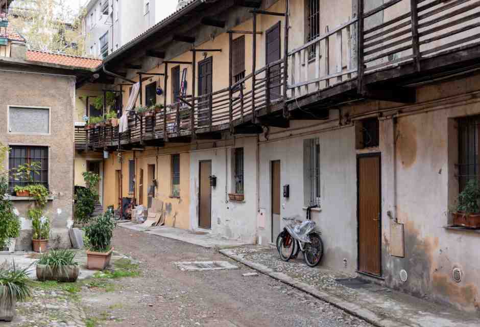 Baggio, Milano (foto LaPresse)