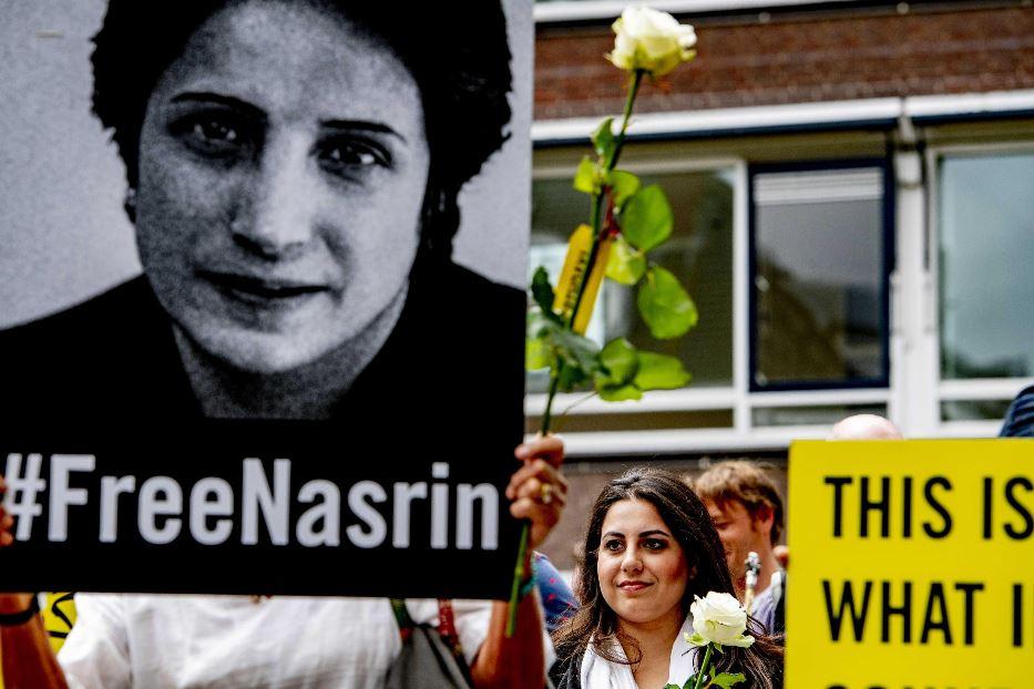 la campagna di Amesty per la libertà di Nasrin Sotoudeh - ANSA