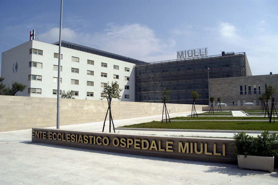 L'ospedale sarà presto interessato da lavori di ampliamento - Ufficio stampa Miulli